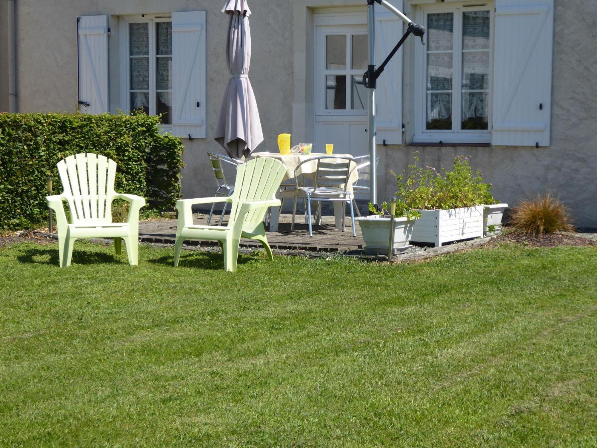 Gite Champetre Avec Piscine Chauffee, Cheminee, Et Terrasse En Plein Sud - Fr-1-410-131 La Chapelle-aux-Choux Buitenkant foto